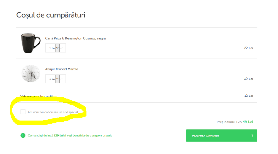 cod voucher pentru tine reduceri bonami