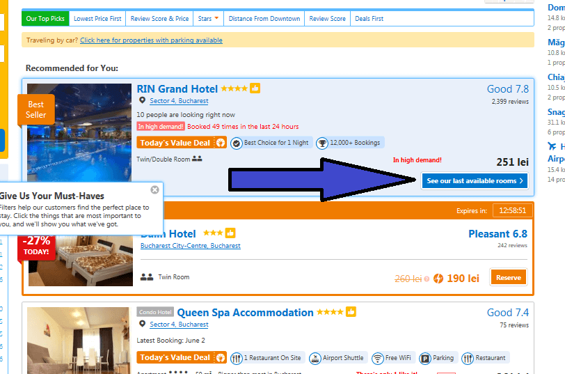 cel mai bun hotel pentru tine o gama variata de oferte