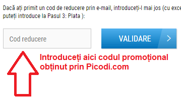 Activare voucher Decathlon coș de cumpărături