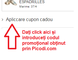 Activare voucher FactCool coș de cumpărături