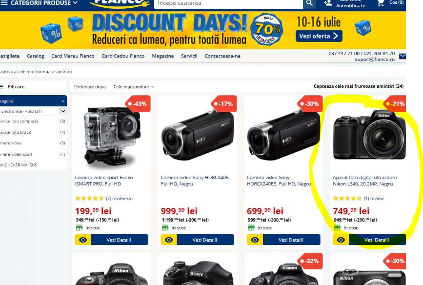 alege pe placul tau gama variata de produse