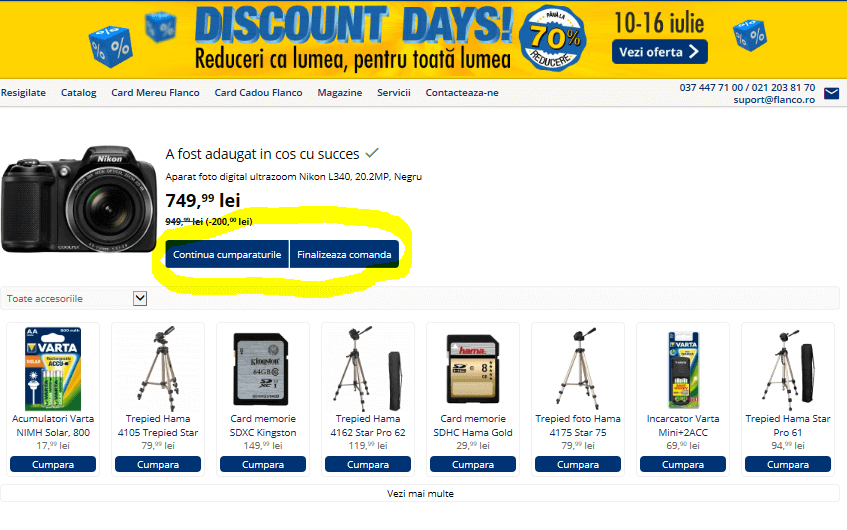 cumpara cu drag optiunile tale