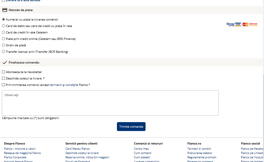 primeste produsul dorit ai finalizat comanda
