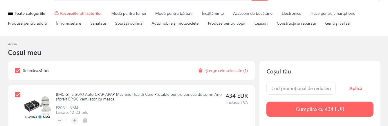Tutorial: Cum să folosești un cod de reducere JOOM