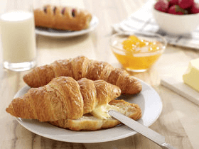 Croissant patiseria Lidl corn