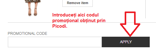 Activare voucher Luisa Via Roma coș de cumpărături