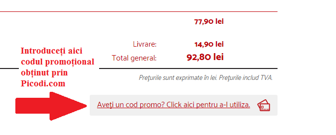 Activare voucher Maxi Pet coș de cumpărături
