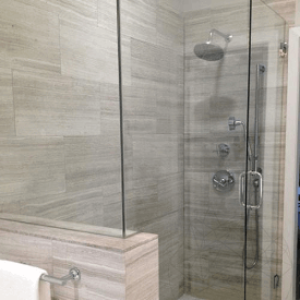 Marmură pentru baie baie cu pereți de marmură