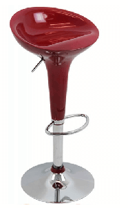 Scaun bar scaun roșu