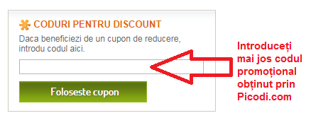 Activare voucher Smokemania coș de cumpărături
