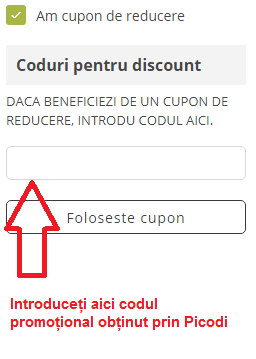 Activare voucher Spy Shop coș de cumpărături