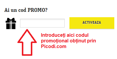 Activare voucher Shop.YellowStore.ro coș de cumpărături