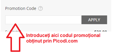 Activare voucher Zaful coș de cumpărături