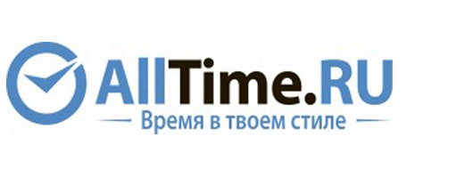 Логотип магазина часов Alltime.ru Alltime.ru логотип