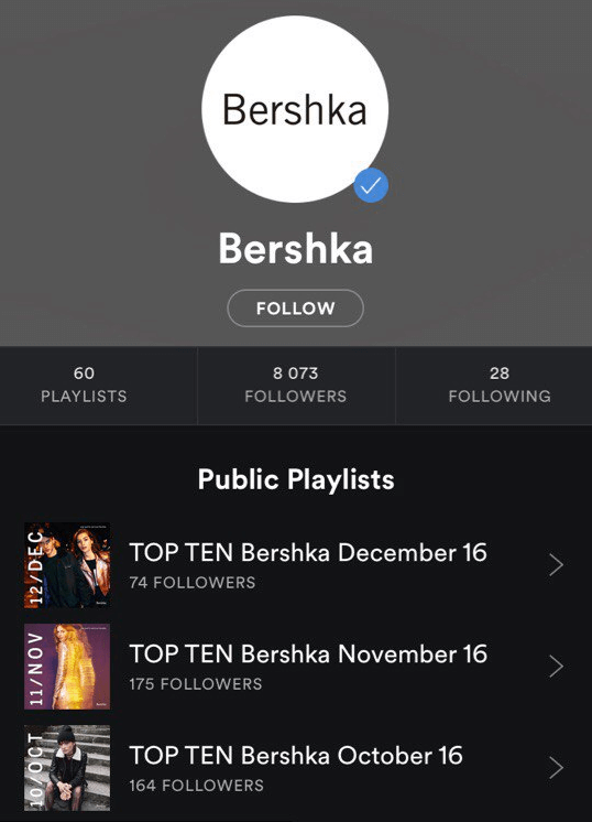 ”Бешка Плейлист Бершка