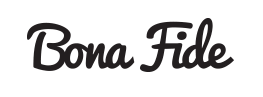 Логотип магазина Bona Fide Bona Fide логотип
