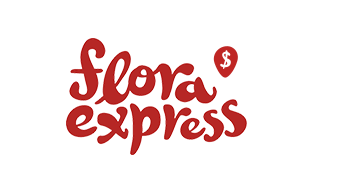 Логотип доставки цветов Flora Express Floraexpress логотип