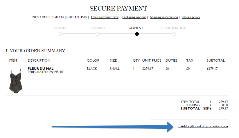 Promotion code в магазине «Нетапорте» Промокод в магазине Net-a-porter.com