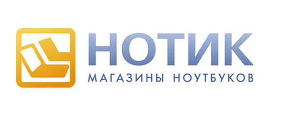 Логотип магазина Нотик Нотик логотип