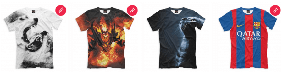 Каталог товаров в PrintBar Каталог товаров в PrintBar