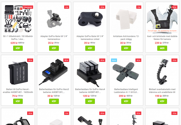 Många fynd att hitta bland Rea-erbjudanden