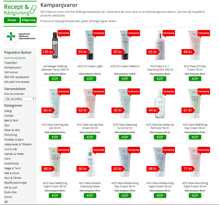 Många produkter som snart går ut blir billigare