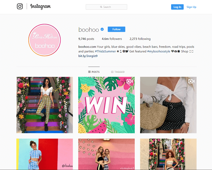 Följ Boohoo’s sociala medier för spännande erbjudanden!