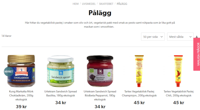Pålägg