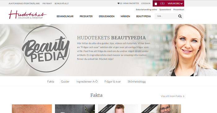 Beautypedia ger svar på de flesta frågor som du har inom hud- och hårvård