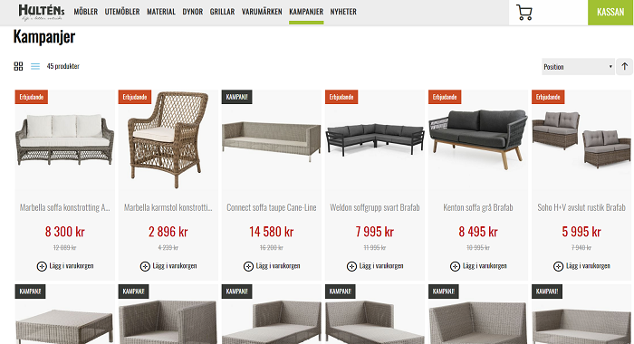 Hitta fynd med stora rabatter!