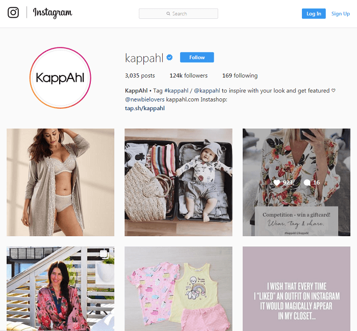 Bli inspirerad av Kappahl’s Instagram!