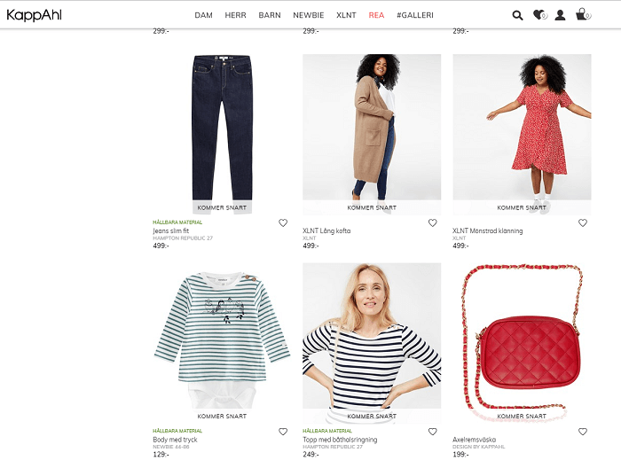 Få reda på vad för sortiment som snart lanseras!