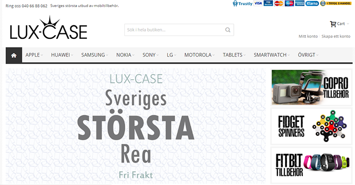 LuxCase hem