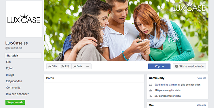 LuxCases facebook