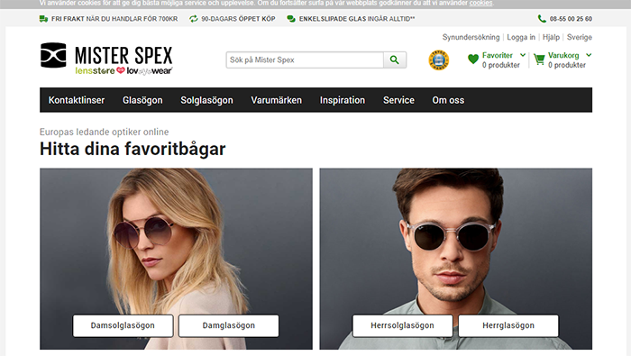 Mister Spex hem