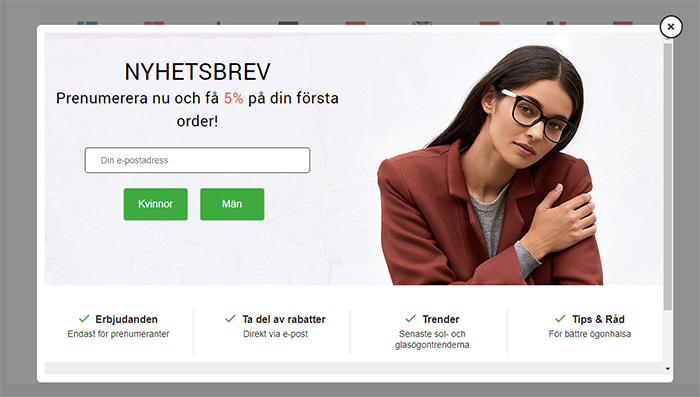 Mister Spex nyhetsbre