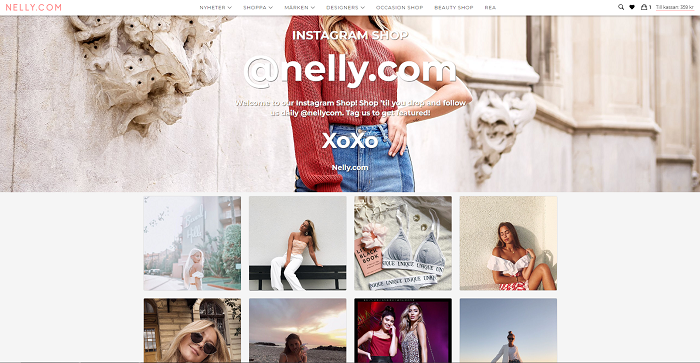 Bli inspirerad och handla enkelt med Instagram-shoppen