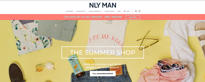Många kampanjer och erbjudanden hos NLYman...