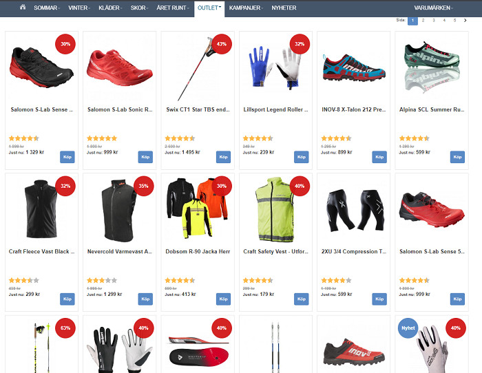 Outlet där du kan hitta härliga fynd