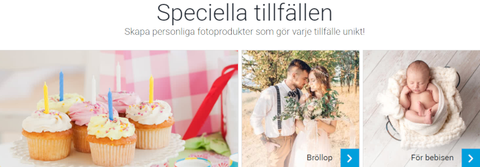 Speciella tillfällen