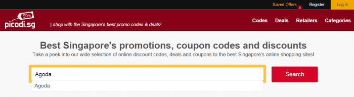 start your discount shopping from Picodi.sg search for the best codes at Picodi.sg