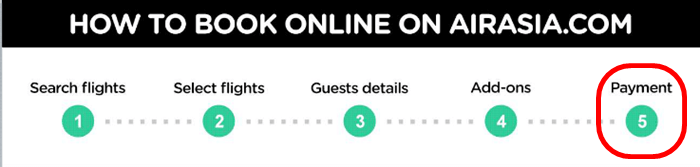 instruction on how to book online on airasia.com instruction on how to book online on airasia.com