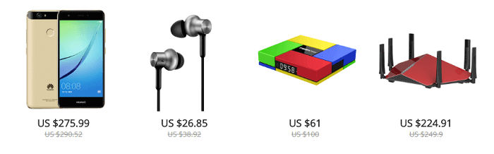 Popular Items Electronics at Aliexpress