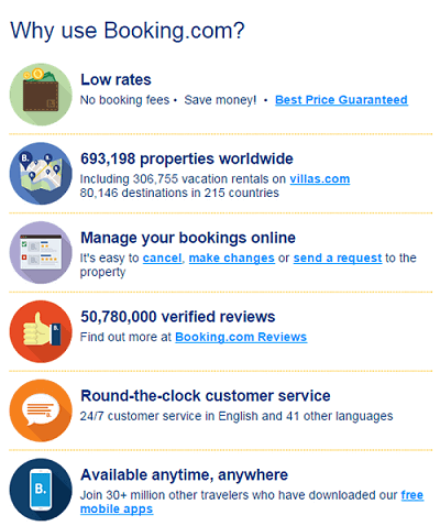 Use Booking.com to book your next stay reasons why you should use booking.com