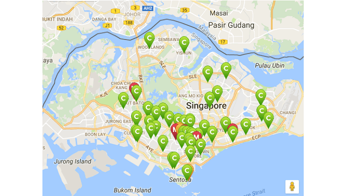 Cold Storage's store locator