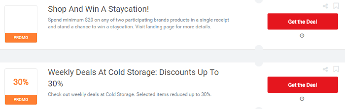 Cold Storage's vouchers