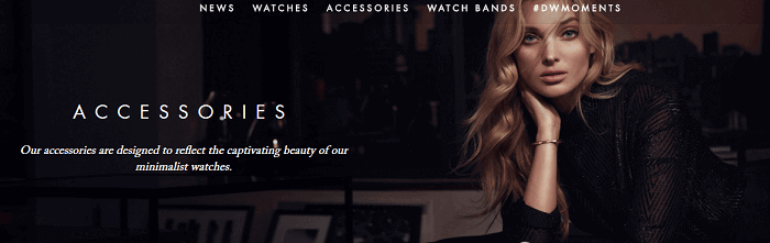 Accessories available at Daniel Wellington