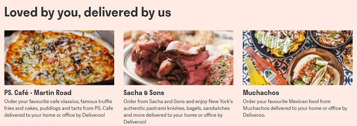 Deliveroo Loved