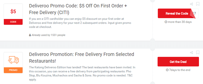 Deliveroo Promo Codes | Look! | March 2023 - Picodi