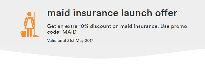 Maid insurance